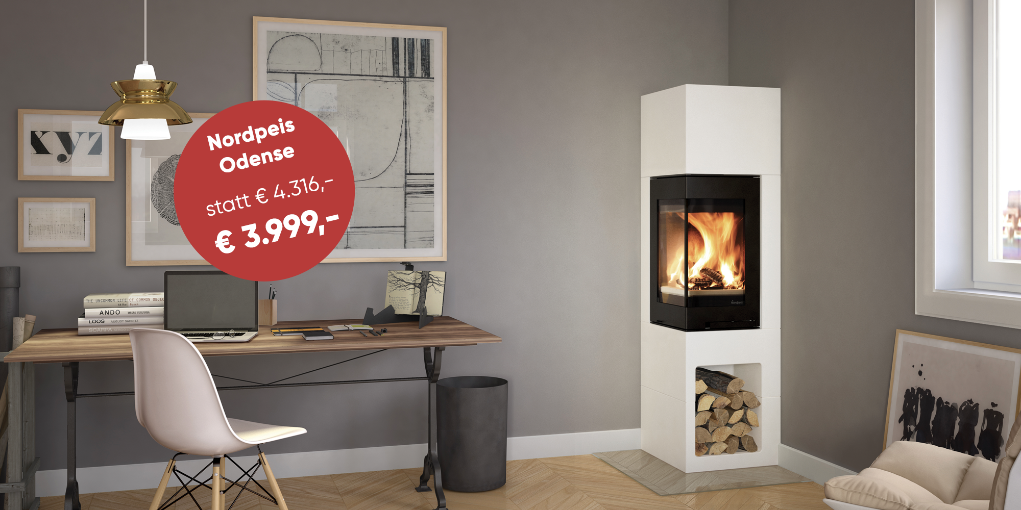 Nordpeis Odense Aktion, reduziert von 4316 Euro auf 3999 Euro