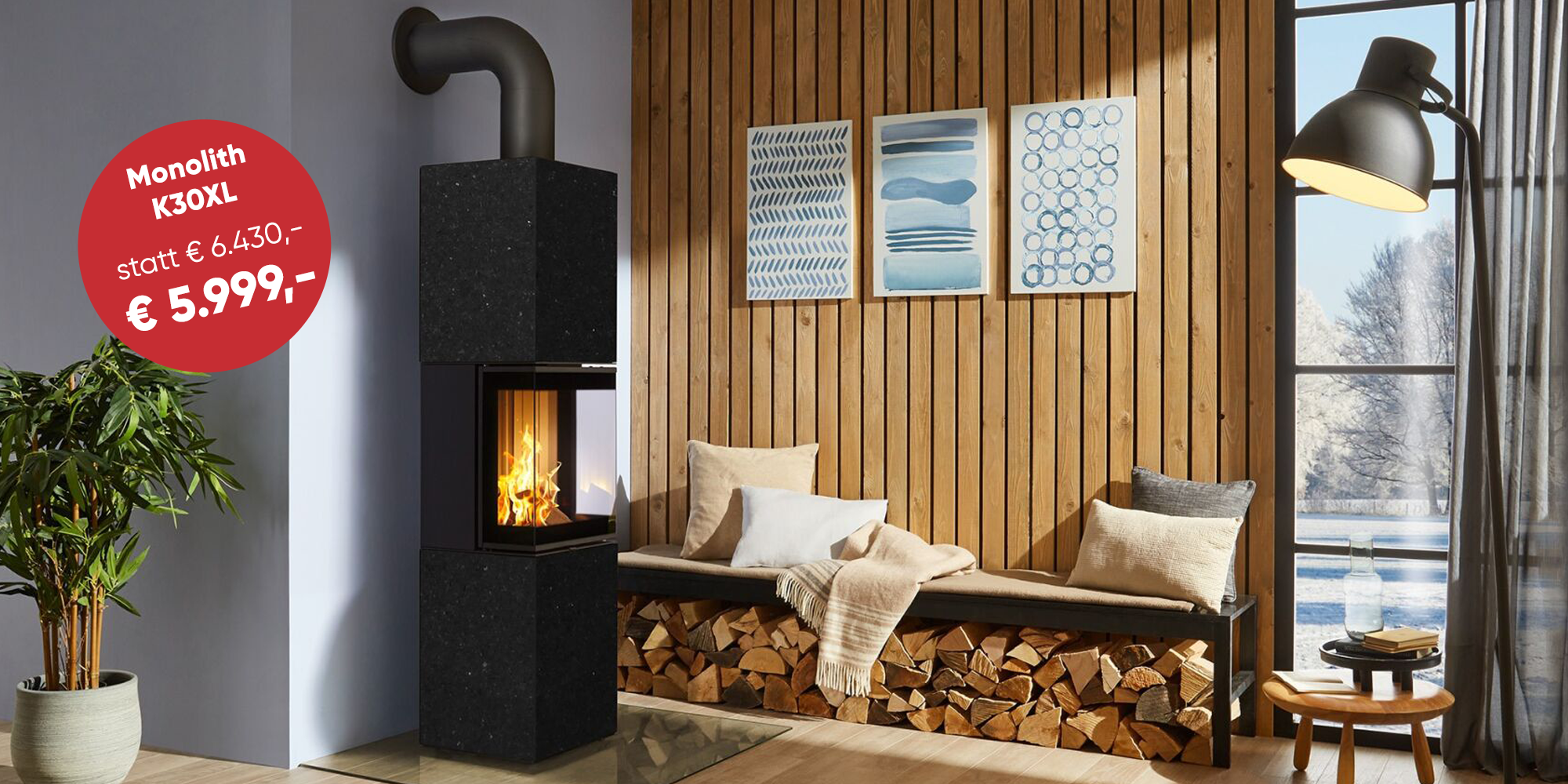 Monolith K30XL Aktion, reduziert von 6430 Euro auf 5999 Euro